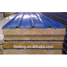 prefab house used thermal insulation pu sandwich roof panel